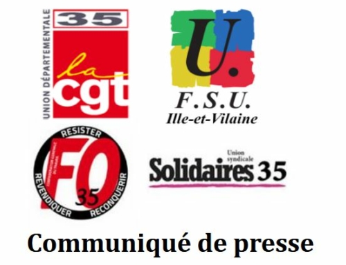 Communiqué intersyndicale : Manifestation gazée à Rennes le 1er octobre : le Préfet nous doit des explications !