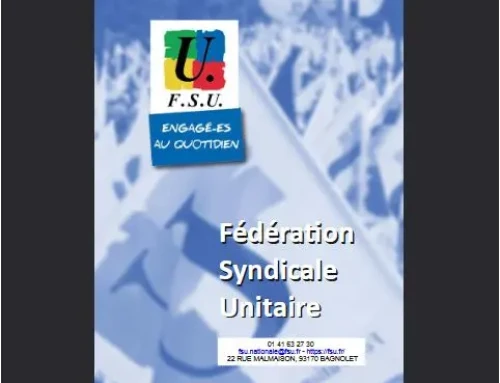 Livret présentation FSU v2025