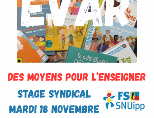 18 novembre 2025 : Stage EVAR-S