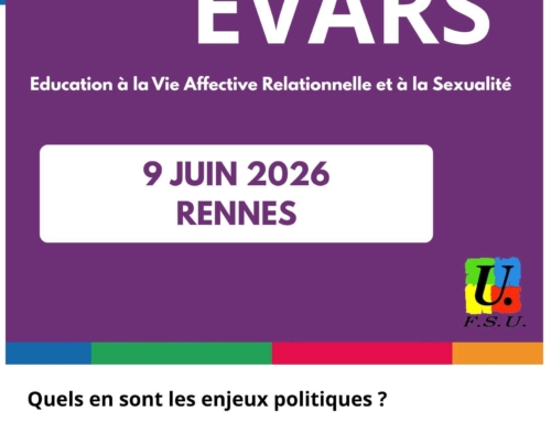 9 juin 2026 : Stage EVARS SNES et SNEP- FSU35