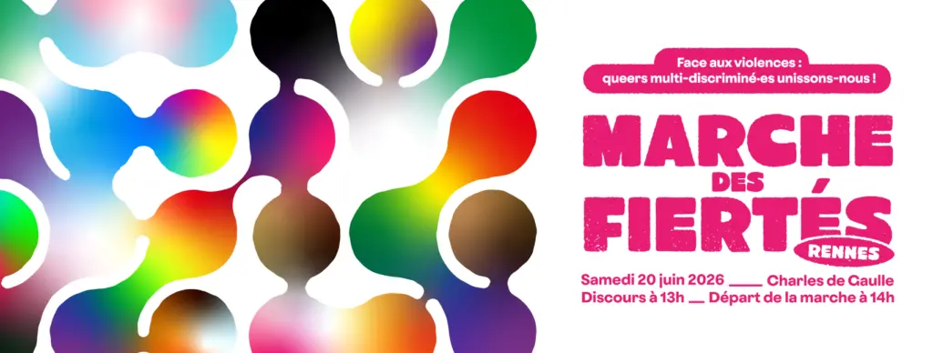 Appel marche des fiertés Rennes 2026